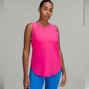 Excellent Condition Sonic Pink Lululemon Sculpt Tank Size 4